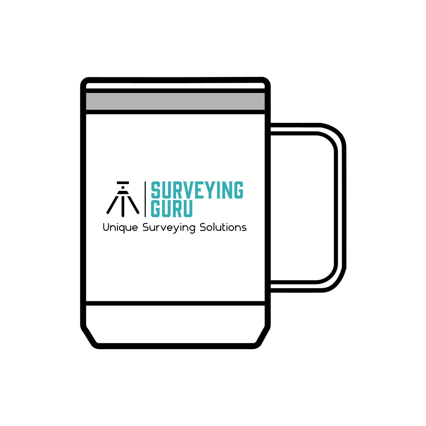 Coffee Mug Tumbler, 15oz - Surveying Guru by Sonoma Innovations, LLCCoffee Mug Tumbler, 15ozSurveying Guru by Sonoma Innovations, LLCMug